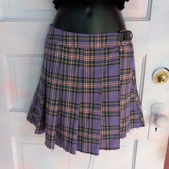 Nwot Dolls Kill pastel goth wrap skirt! Kawaii fairycor fairygoth rad skirt SOLD - Picture 8 of 8